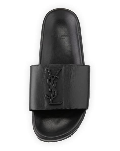 ysl rubber slides|ysl sandals nordstrom.